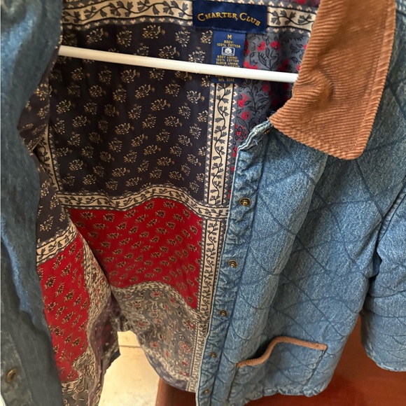 Charter Club Floral Patterned Jacket - Picture 4 of 4